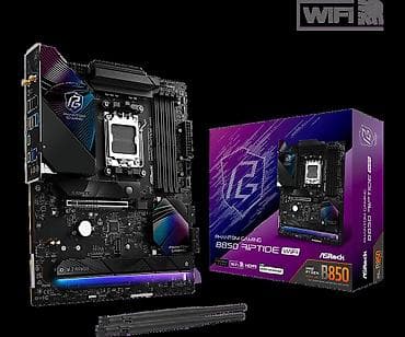 disk satisi: Ana Platası ASRock Phantom Riptide WiFi DDR5, Yeni — 1