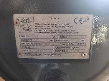 teker kompressoru: 100 l, Omax, Nağd ödəniş, Yeni — 4