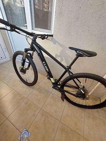 Cube hardtail dağ velosipedi - Çərçivə: Alüminium hardtail, qara — 2