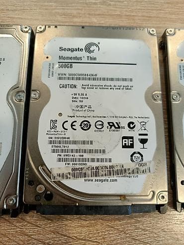 honda disk: Məhsul: 2-ci əl 2.5" SATA noutbuk HDD-ləri (işlək), hamısı Low Level — 5