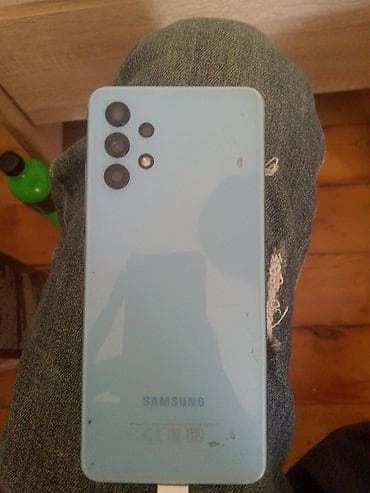 mini led: Samsung Galaxy A32, rəng - Göy, Barmaq izi — 1