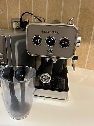 Mətbəx texnikası: Qəhvə maşını Russel hobbs, Yarımavtomat, Su qabı ilə — 2