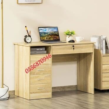dizayn mebel: Oğlan və qız üçün, Yeni, Siyirməli, Yazı masası, Stulsuz — 2