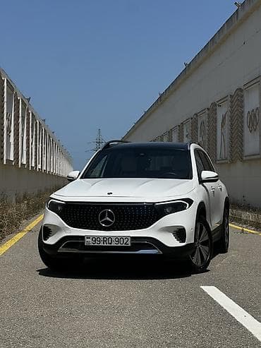 qara disk: BARTER OZUNEN UCUZ AVTOMOBİLLE Mercedes-Benz EQB 300 4MATIC elektrik — 1