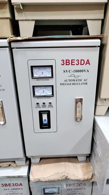 Yeni, Ev üçün, 1 faza, Gərginliy stabilizatoru, 220 V, Pulsuz çatdırılma, Ödənişli çatdırılma, Kredit var