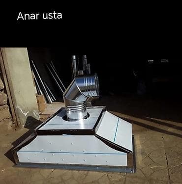 hava aparati: Sənaye tipli havalandırma sistemi və mətbəx aspirasiya kipləri - — 7