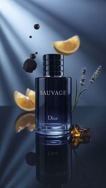 gün eynekleri: Dior Sauvage – kişi üçün ətir - Notalar: yuxarıda bergamot və sitrus — 1