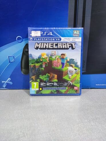 купить диск майнкрафт на пс4: Playstation 4 üçün minecraft oyun diski. Tam yeni, original bağlamada — 1