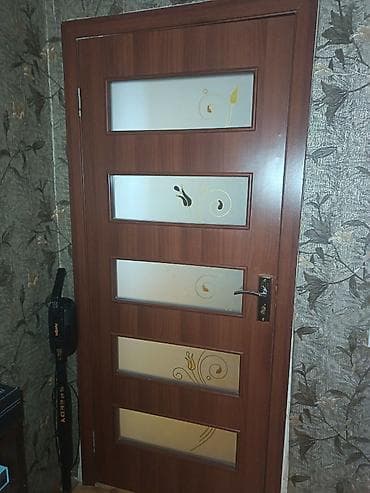 Daxili otaq qapıları – 4 ədəd komplekt - Material: ağac teksturalı