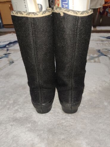 qadın çəkmə: Ölçü: 38, rəng - Qara, İşlənmiş — 6