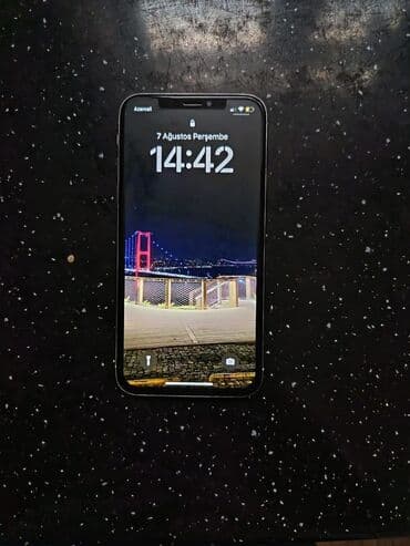 ucuz bluetooth qulaqlıq: IPhone X, 64 GB, Qara, Face ID — 1