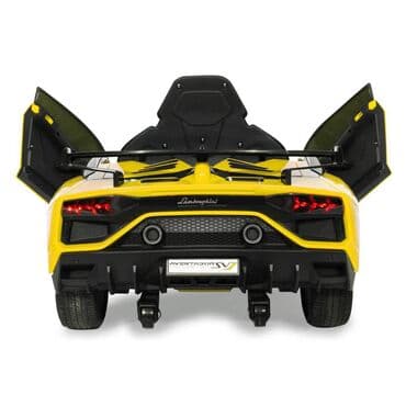 putu maşın: Uşaq maşını Lamborghini Aventador sarı 12V batareya Pult2,4GHz Əsl — 9