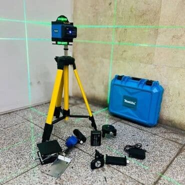 lazerli metr: Lazer uriven
Lazer səviyyə ölçən
Lazer
4D-16 xətt — 2