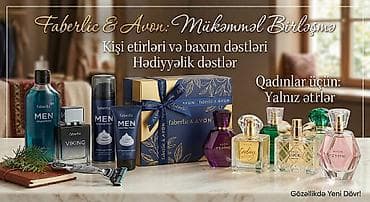 Faberlic & Avon – Orijinal Ətirlər və Baxım Dəstləri 🛍️✨ ​Həm