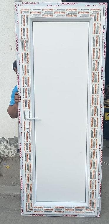 Yeni Plastik qapı 80x200 sm Zamok və çərçivə ilə, Zəmanətsiz, Ödənişli quraşdırma, Ödənişli çatdırılma lalafo.az -da Yeni Plastik qapı 80x200 sm Zamok və çərçivə ilə, Zəmanətsiz, Ödənişli quraşdırma, Ödənişli çatdırılma