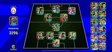EFootball hesabı – güclü komanda və menecer kolleksiyası - Oyun