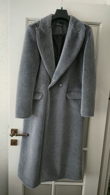 tek pencek: Palto, S, rəng - Boz — 1