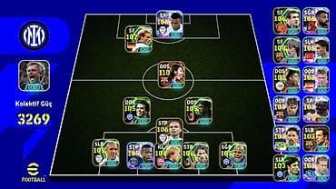 juventus: EFootball hesabı/squad satılır – yüksək reytinqli kart kolleksiyası və — 1