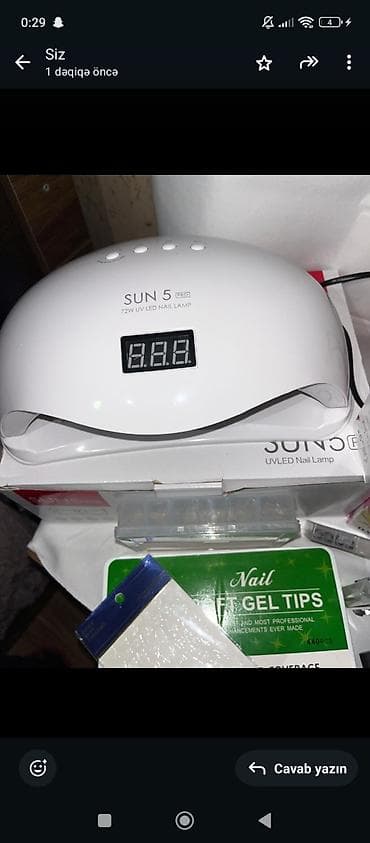 Готовый бизнес: Manikür və gel-lak üçün tam dəst Peşəkar və ev istifadəsi üçün — 5