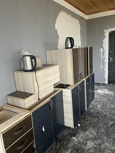 Ev və bağ: Mətbəx mebel dəsti - Material: laminat/LDSP korpus, parlaq dekorlu — 1