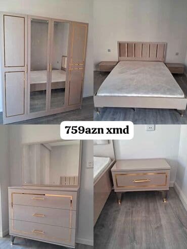 Masalar və oturacaqlar: İkinəfərlik çarpayı — 1