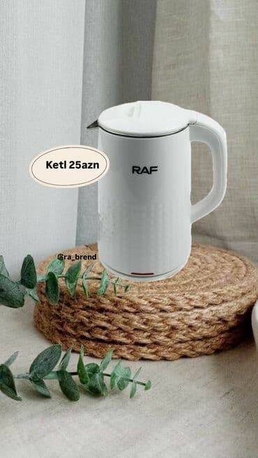 Elektrik çaydan Raf, 2.1 - 2.5 l, Yeni, Ünvandan götürmə, Rayonlara çatdırılma, Ödənişli çatdırılma