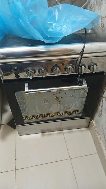 Qarışıq sobası Ayrıca dayanan, 4 gözlü