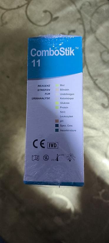 URight TD-4267 qan qlükoza test zolaqları və ComboStik 11 sidik analiz — 3