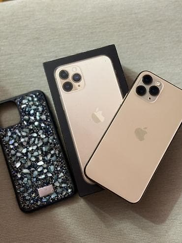 mini ipad 6: IPhone 11 Pro, Qızılı, Face ID — 2