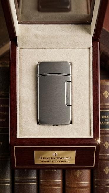 qizil desti: Premium Edition – Titanium Grey Finish alışqan. (Qutusuz) - Material — 2