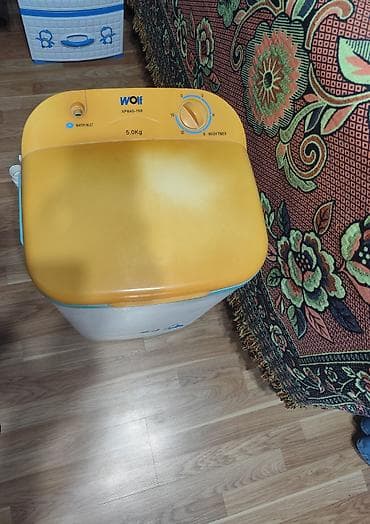 type c to usb: Paltaryuyan maşın Wolf, 5 kq, İşlənmiş, Yarımavtomat, Qurutmasız — 4