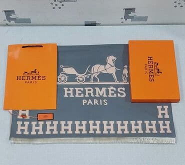 kişi şərfləri: Hermes şərfi, xanımlar üçün, təzədir, keyfiyyətlidir. Model: Hermès — 10