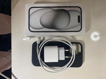 iphone 5 qiymeti: IPhone 15, 128 GB, Qara, Face ID — 3