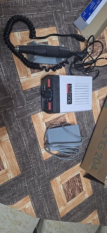 STRONG 204 mikromotor frez aparatı – peşəkar manikür/pedikür və — 4