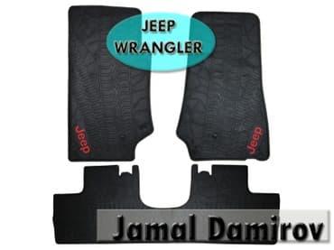 monitor masin ucun: Jeep Wrangler üçün silikon ayaqaltilar . Силиконовые коврики для Jeep — 1