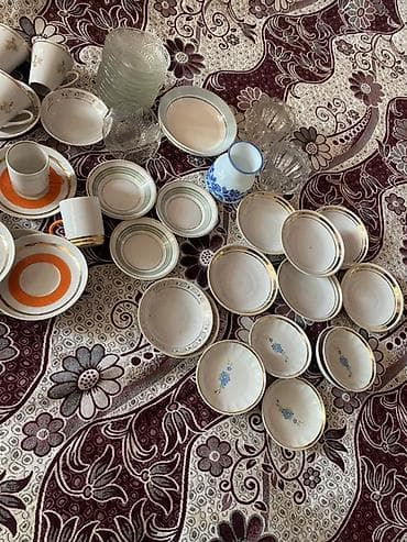 xemir yayan taxta: Mətbəx qab-qacaq dəsti – qarışıq kolleksiya Qədimi hamisi birlidə 50 — 2