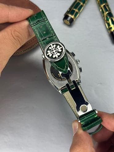 Новый, Наручные часы, Patek Phillipe, цвет - Зеленый — 5