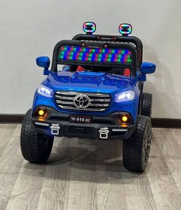 ucuz uşaq maşınları: Tayota dözülməzliyi ilə bütün markalara numunədir ) Uşaqlar üçün jeep — 3