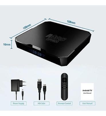 android telefonlar: Yeni Smart TV boks 4 GB / 64 GB, Android, Ünvandan götürmə, Pulsuz çatdırılma, Ödənişli çatdırılma — 2