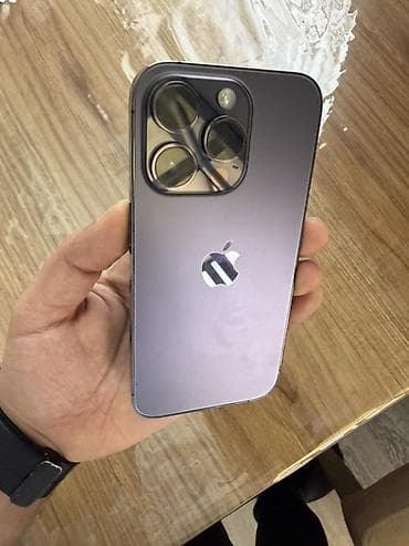 iphone se 2024: IPhone 14 Pro, Deep Purple, Face ID — 2