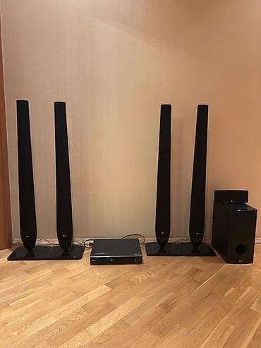 DVD və Blu-ray pleyerlər: LG ev kinoteatrı – 5.1 kanal komplekt Komplekt: - 4 ədəd hündür — 1