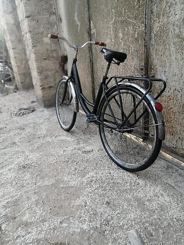volta vsm: Şəhər tipli klassik velosiped - Rəng: qara - Geniş, rahat sükan və — 2