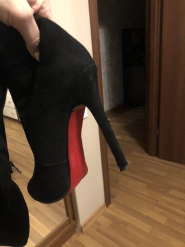 ayaggabı: Ölçü: 37, rəng - Qara, İşlənmiş — 2