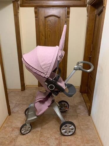 прогулочные коляски adbor oskar sport: Классическая прогулочная коляска, Б/у, Пол: Девочка — 1