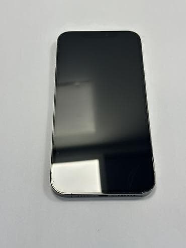 iphone 12 pro: IPhone 12 Pro Max, 128 GB, Graphite, Qırıq, Simsiz şarj, Face ID — 1