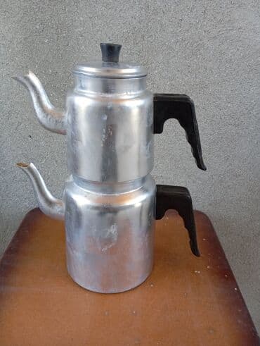 caydan satışı: Rəng - Gümüşü, Dəm caydanı, Alüminium — 1