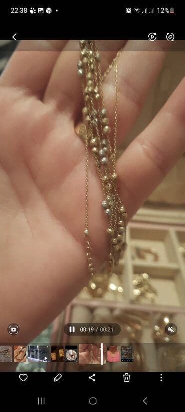 pandora qutusu: Boyunbağı, Pandora, Sarı qızıl, 585 Əyar, 543 g, Ünvandan götürmə — 5