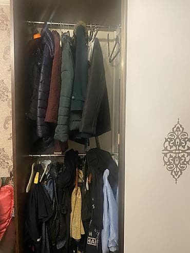 tap az divan: 3 qapılı, Güzgülü, Ağ, Taxta, Kupe, Düz dolab — 6