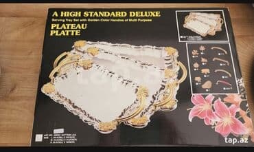 nişan xoncaları bəzədilməsi: 3 dene mecmeyi (podnos) Yaponiya istehsali tezedir olculer sekillede — 4