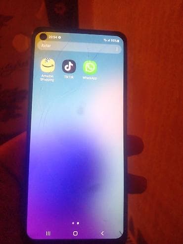 telfo: Samsung Galaxy A21, rəng - Qırmızı, Barmaq izi — 3